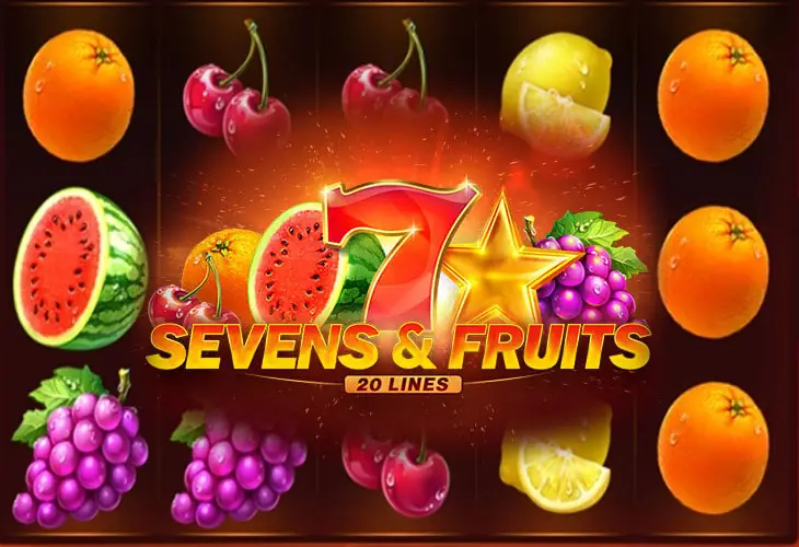 Sevens And Fruits 20 Lines